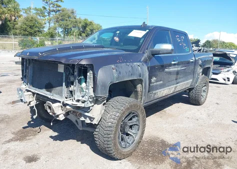 2015 Chevrolet Silverado 1500 2Lz из США, поврежденный, VIN 3GCUKSEC6FG279338